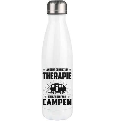 Andere Gehen Zur Therapie Ich Gen Einfach Campen - Edelstahl Thermosflasche camping UONP 500ml