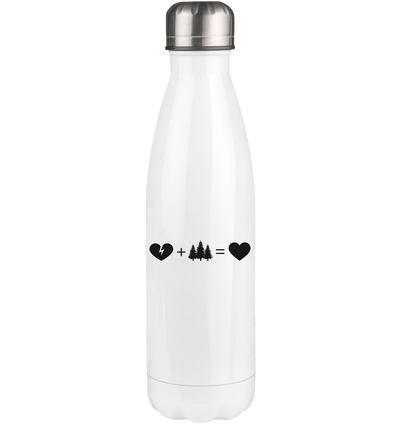 Broken Heart Heart and Snowboarding 3 - Edelstahl Thermosflasche camping UONP 500ml
