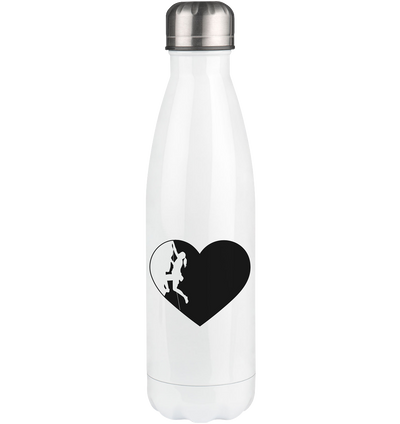 Heart 1 and Climbing - Edelstahl Thermosflasche klettern 500ml