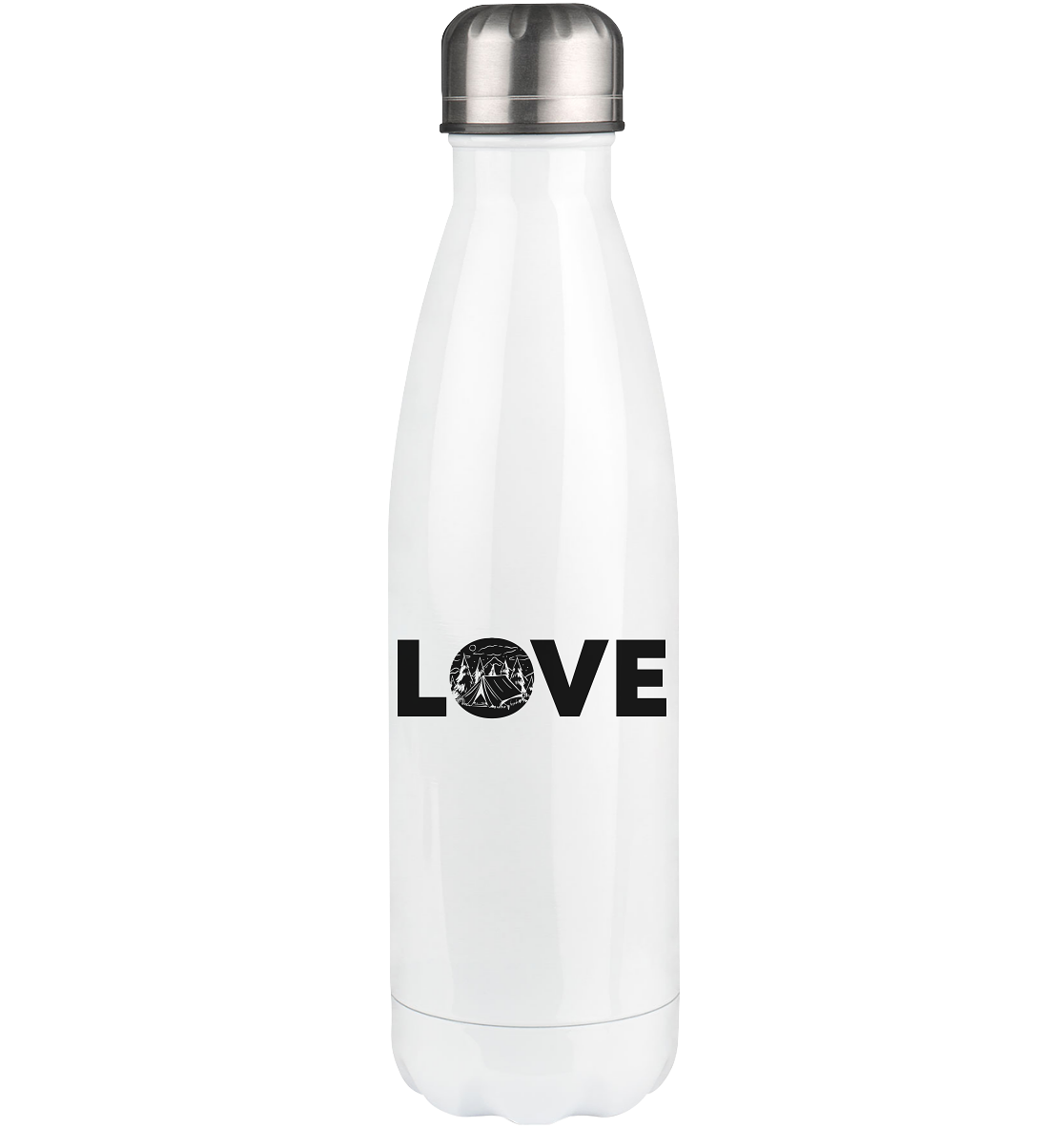 Love 1 - Edelstahl Thermosflasche camping UONP 500ml
