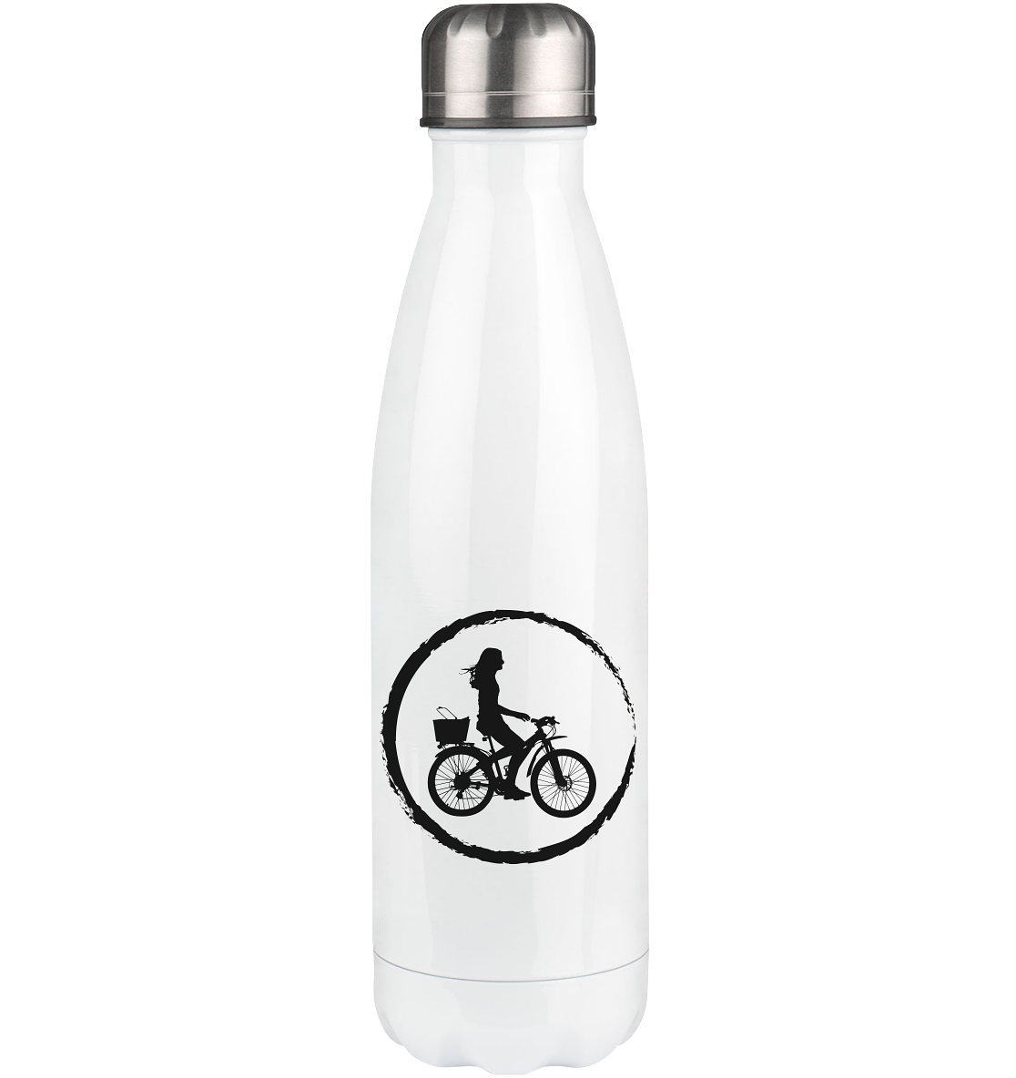 Cricle and Cycling - Edelstahl Thermosflasche fahrrad 500ml