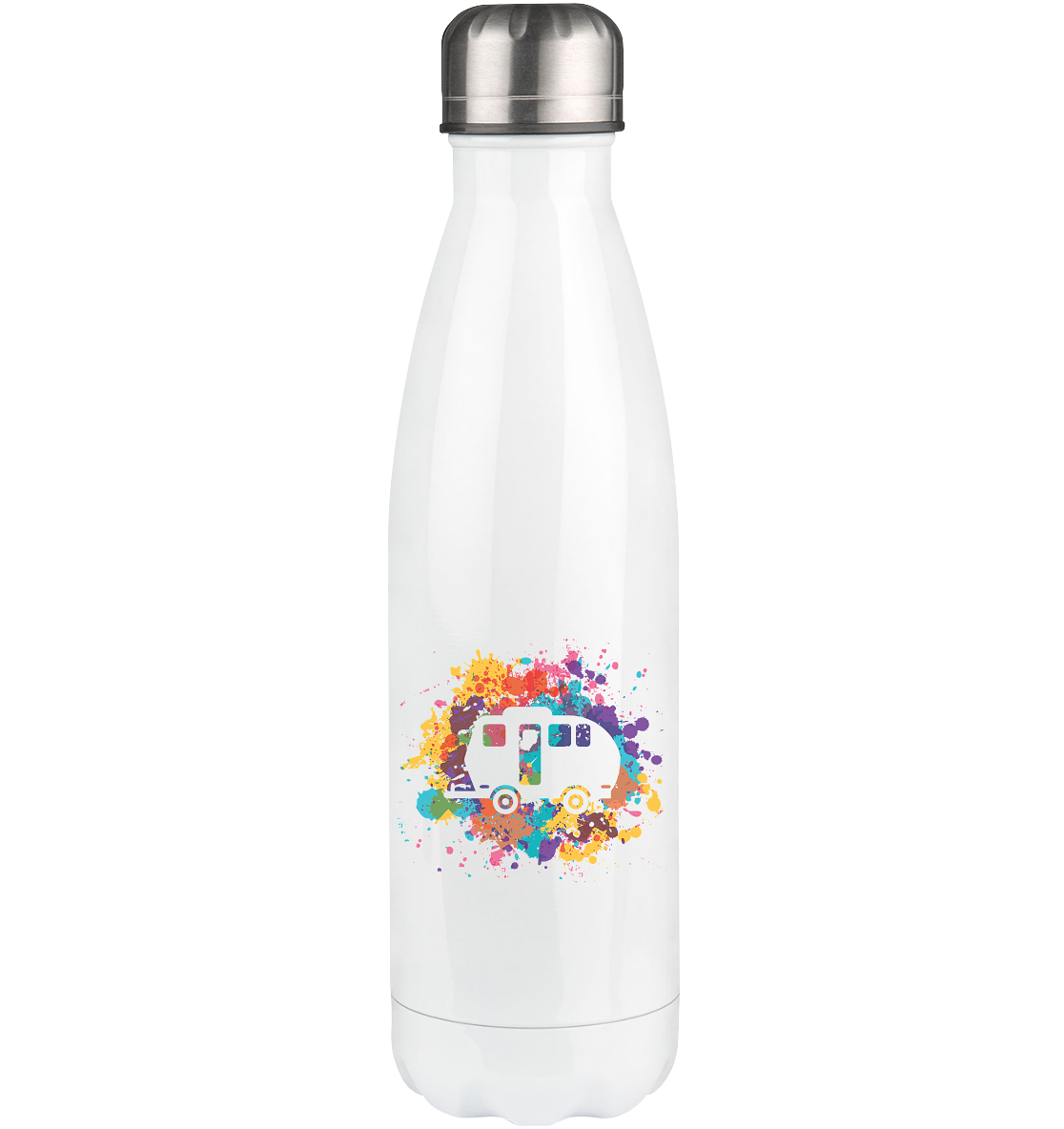 Colorful Splash and Camping 2 - Edelstahl Thermosflasche camping UONP 500ml
