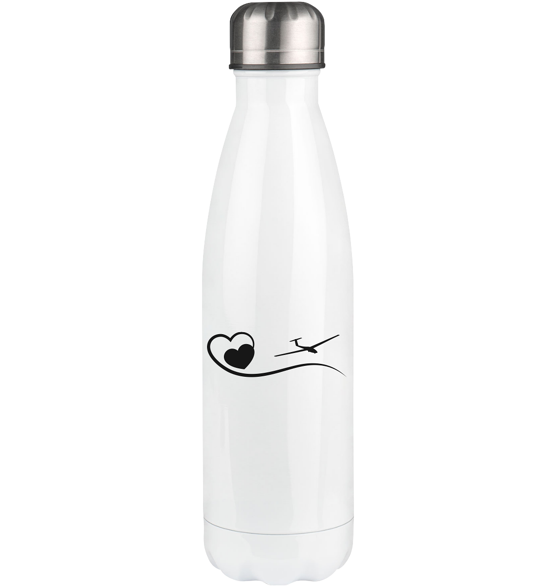 Heart and Sailplane - Edelstahl Thermosflasche berge 500ml