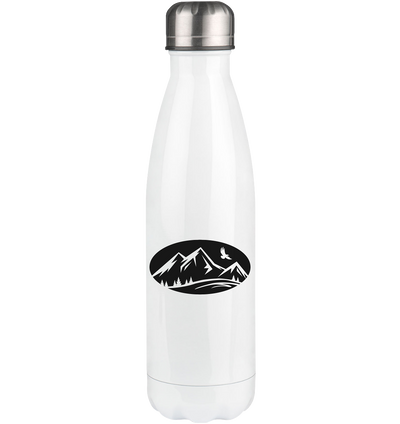 Semicircle and Mountain - Edelstahl Thermosflasche berge 500ml