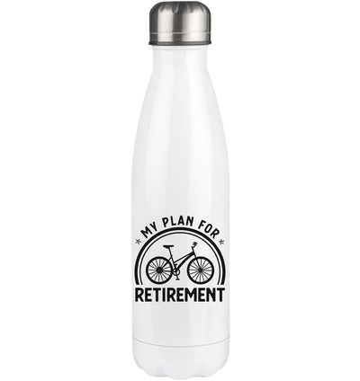 My Plan For Retirement - Edelstahl Thermosflasche fahrrad 500ml