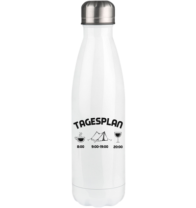 Tagesplan 1 - Edelstahl Thermosflasche camping 500ml
