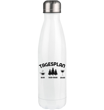 Tagesplan 3 - Edelstahl Thermosflasche camping 500ml