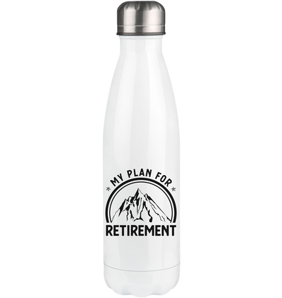 My Plan For Retirement - Edelstahl Thermosflasche berge 500ml
