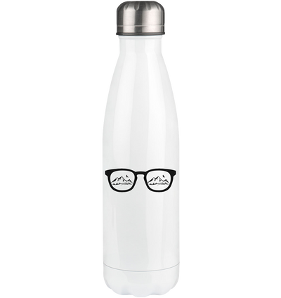 Sunglasses and Mountain - Edelstahl Thermosflasche berge 500ml