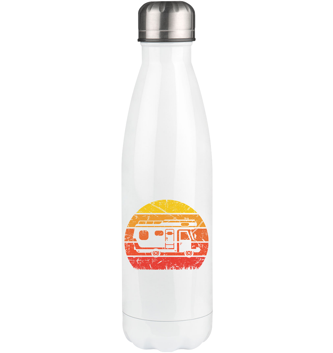 Vintage Sun and Camping - Edelstahl Thermosflasche camping UONP 500ml
