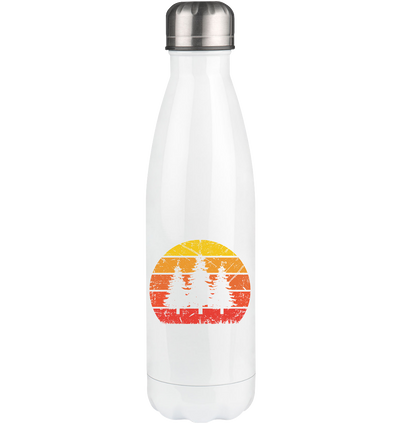 Vintage Sun and Trees - Edelstahl Thermosflasche camping UONP 500ml