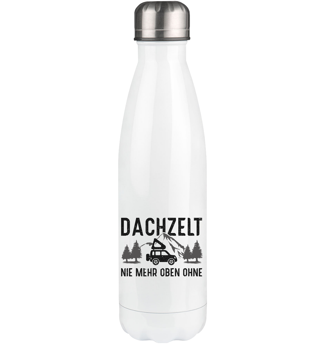 Dachzelt - Edelstahl Thermosflasche camping 500ml