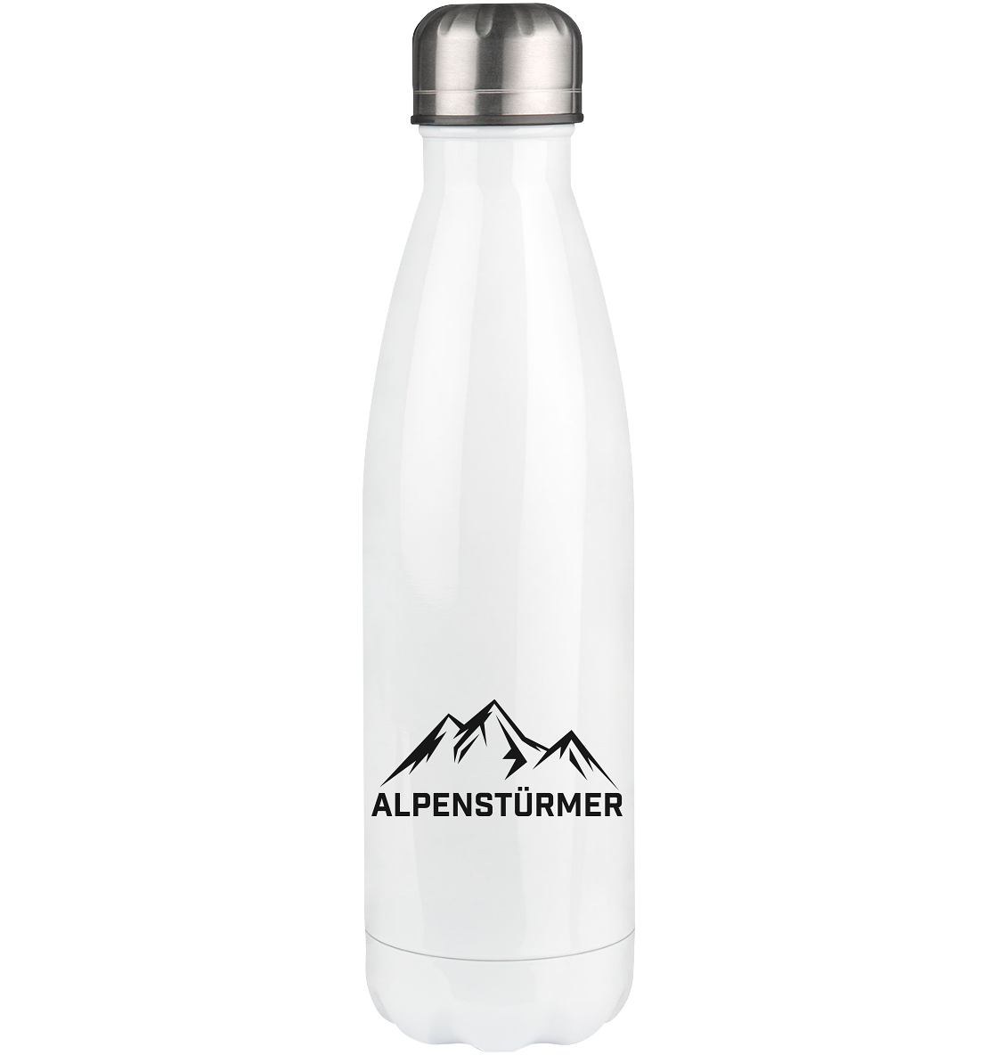 Alpenstürmer - Edelstahl Thermosflasche berge wandern 500ml