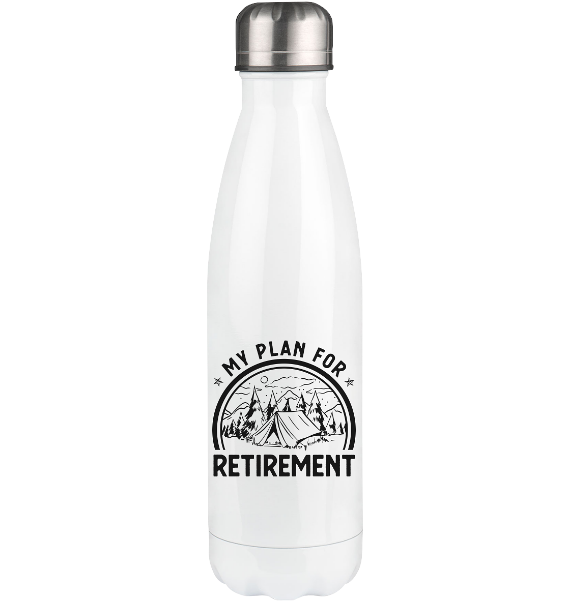 My Plan For Retirement 1 - Edelstahl Thermosflasche camping UONP 500ml