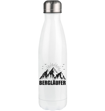 Berglaufer - Edelstahl Thermosflasche berge 500ml