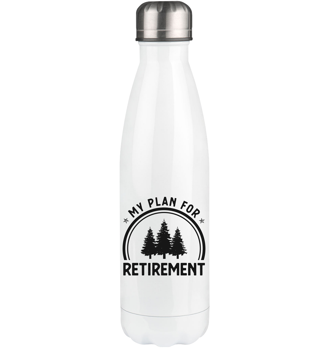 My Plan For Retirement 3 - Edelstahl Thermosflasche camping UONP 500ml
