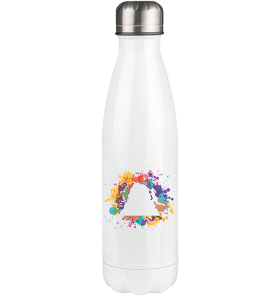 Colorful Splash and Climbing 1 - Edelstahl Thermosflasche klettern 500ml