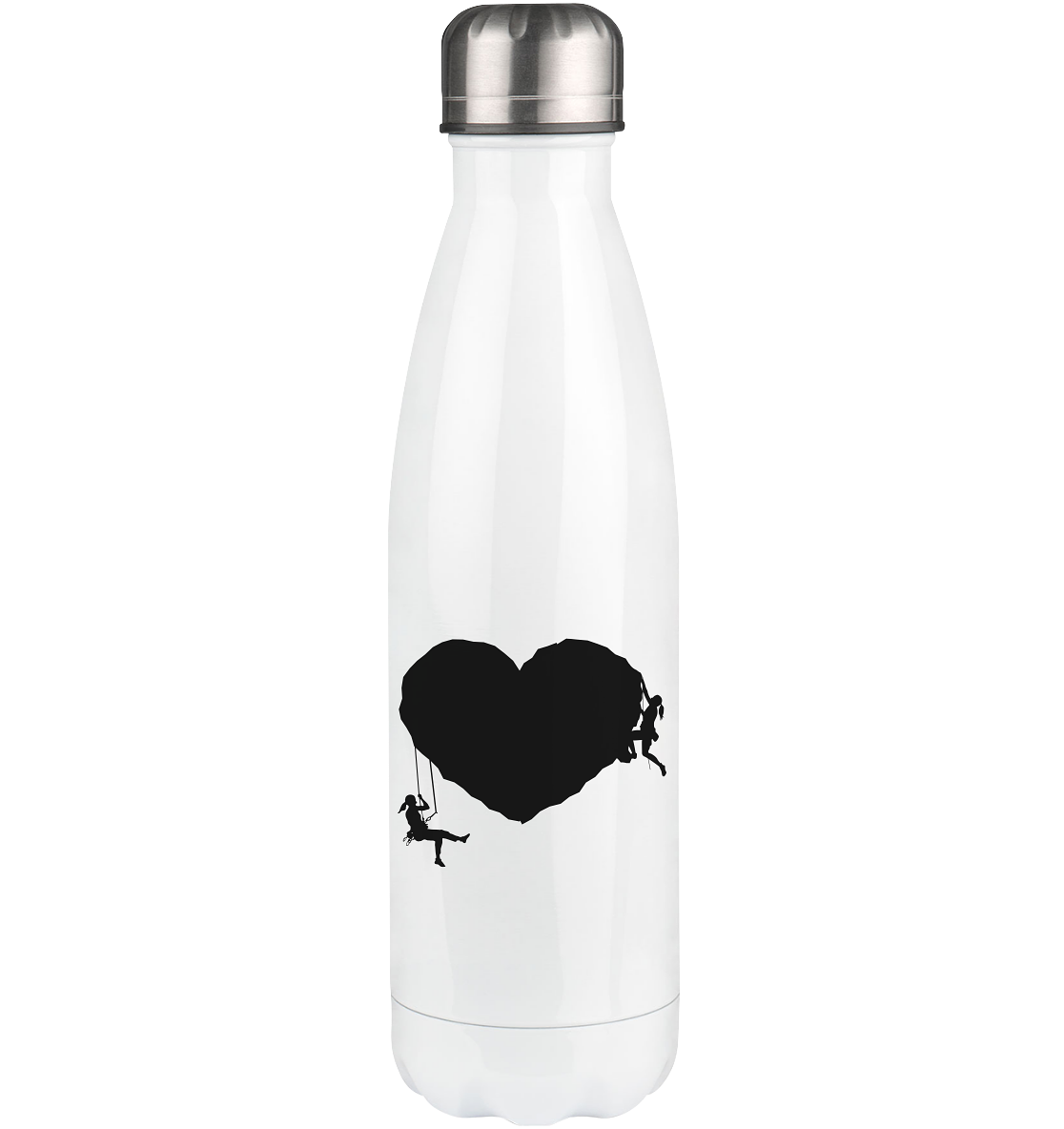 Heart and Climbing - Edelstahl Thermosflasche klettern 500ml