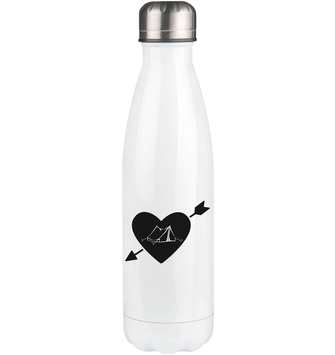 Arrow Heart and Camping 1 - Edelstahl Thermosflasche camping UONP 500ml