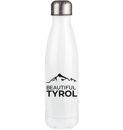 Beautiful Tyrol Logo -03 - Edelstahl Thermosflasche berge 500ml