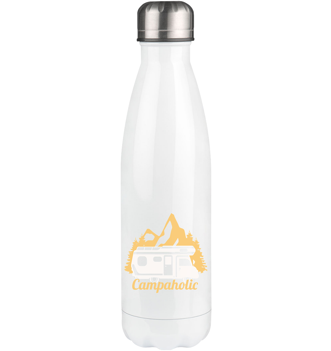 Campaholic. - Edelstahl Thermosflasche camping 500ml