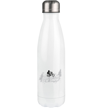 Dirt is the new Snow - Edelstahl Thermosflasche mountainbike 500ml