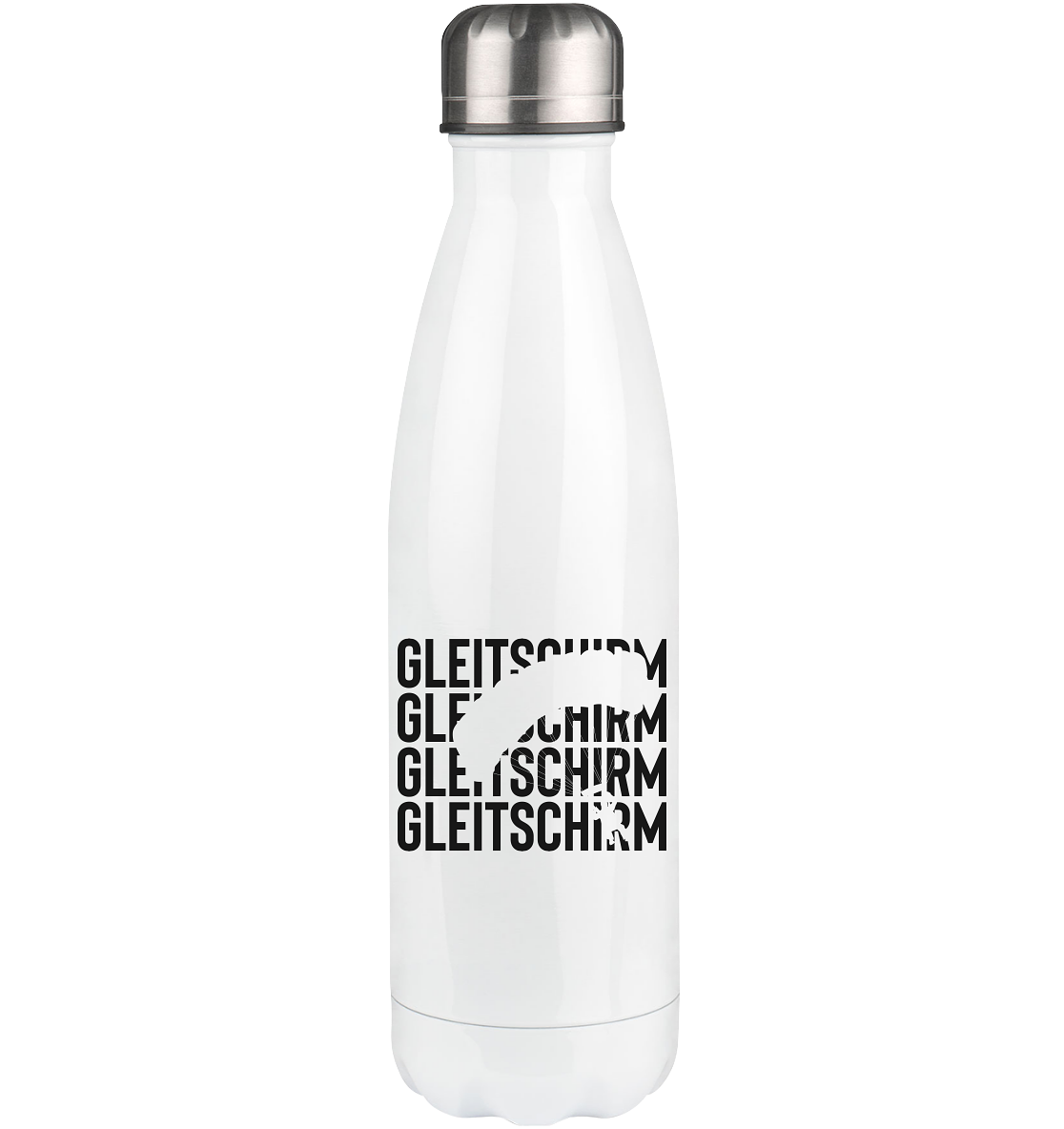 Gleitschirm - Edelstahl Thermosflasche berge 500ml