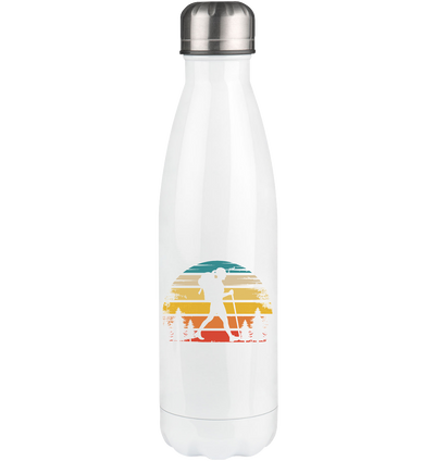 Retro Sun and Hiking - Edelstahl Thermosflasche wandern 500ml