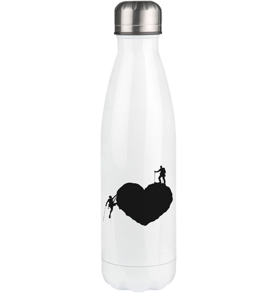 Heart 1 and Climbing - Edelstahl Thermosflasche klettern 500ml