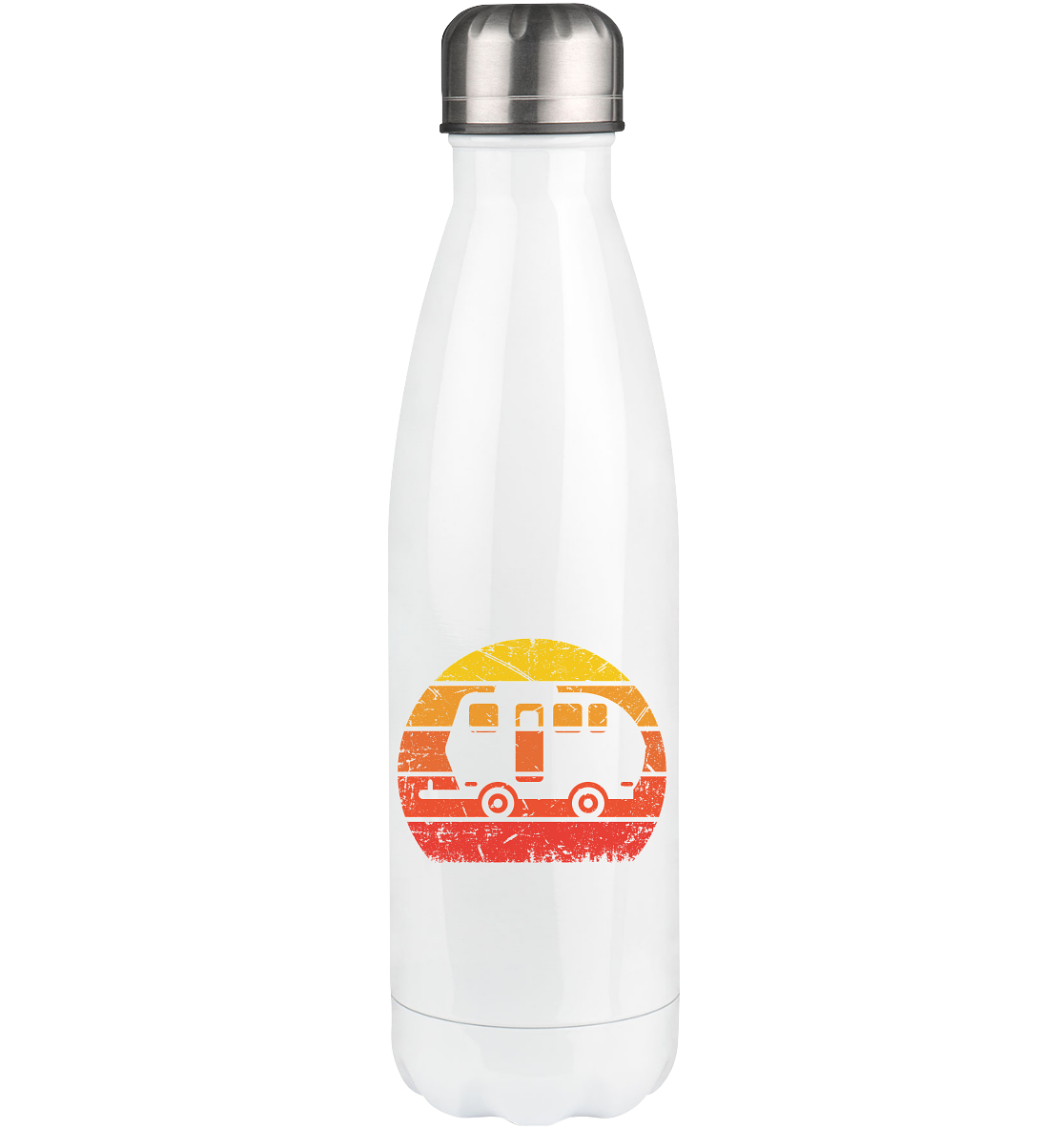 Vintage Sun and Camping 2 - Edelstahl Thermosflasche camping UONP 500ml