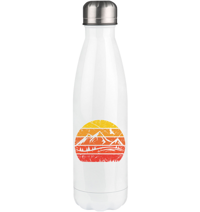 Vintage Sun and Mountain - Edelstahl Thermosflasche berge 500ml