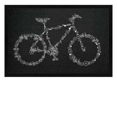 Fahrrad Kollektiv - Fußmatte mit Gummirand fahrrad mountainbike Schwarz