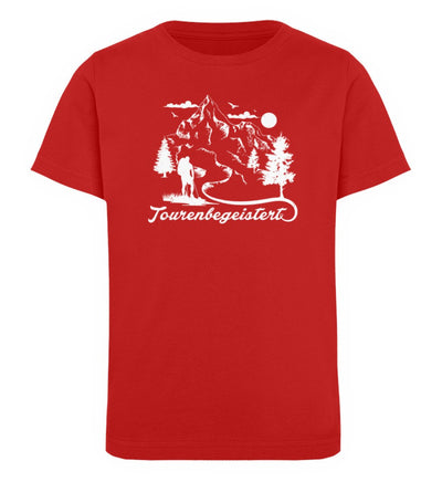 Tourenbegeistert - Kinder Premium Organic T-Shirt Rot