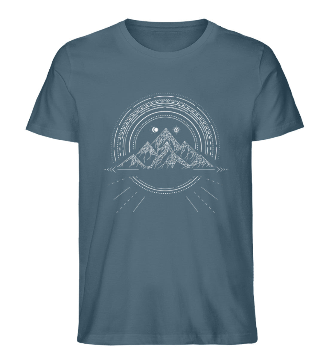 Bergreise Geometrisch - Herren Premium Organic T-Shirt berge camping Stargazer