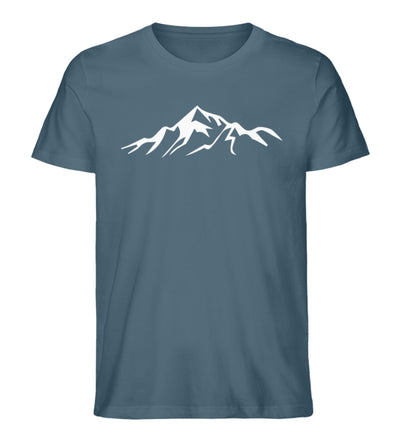 Gebirge - Herren Premium Organic T-Shirt berge Stargazer