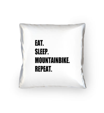 Eat Sleep Mountainbike Repeat - Kissen (40x40cm) mountainbike Default Title