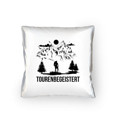 Tourenbegeisterung - Kissen (40x40cm) mountainbike wandern Default Title