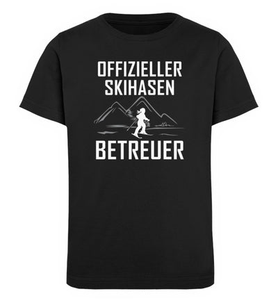 Skihasen Betreuer -Kinder Premium Organic T-Shirt Schwarz