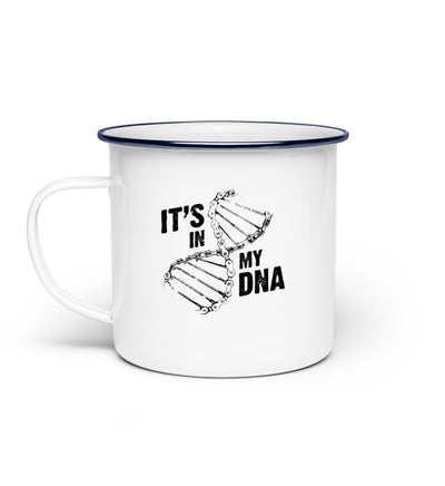 Its in my DNA - Emaille Tasse fahrrad mountainbike Default Title