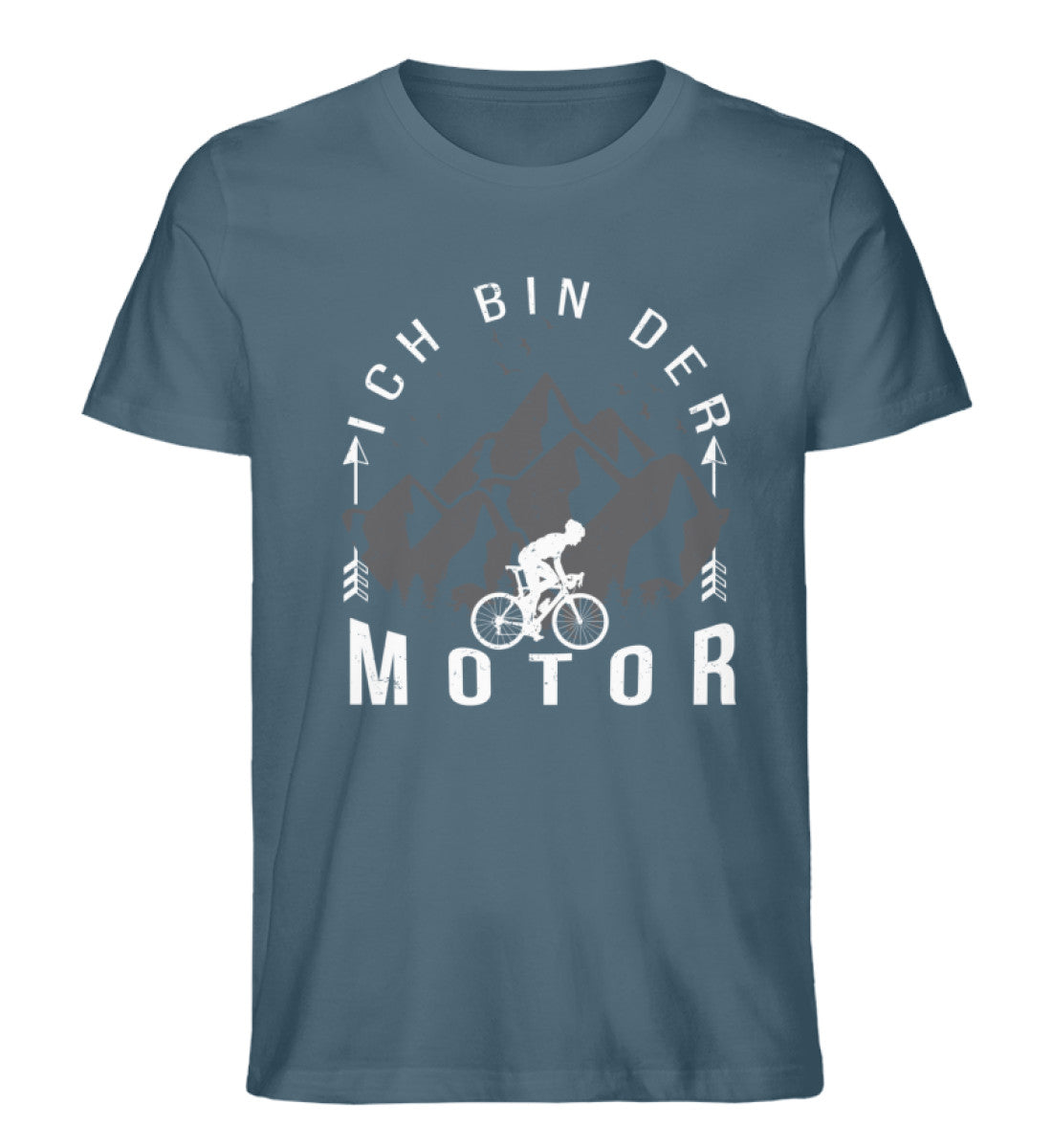 Ich Bin Der Motor - Herren Premium Organic T-Shirt fahrrad mountainbike Stargazer