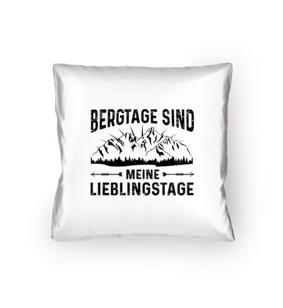 Bergtage - Lieblingstage - Kissen (40x40cm) berge mountainbike wandern Default Title