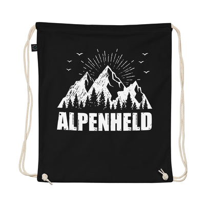 Alpenheld - Organic Turnbeutel berge Schwarz