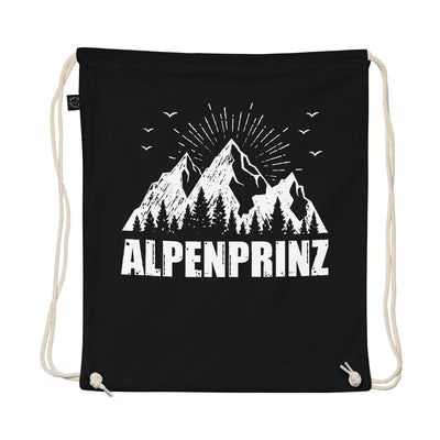 Alpenprinz - Organic Turnbeutel berge Schwarz