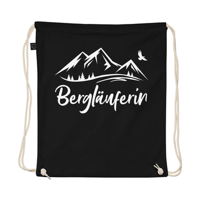 Berglanferin - Organic Turnbeutel berge Schwarz