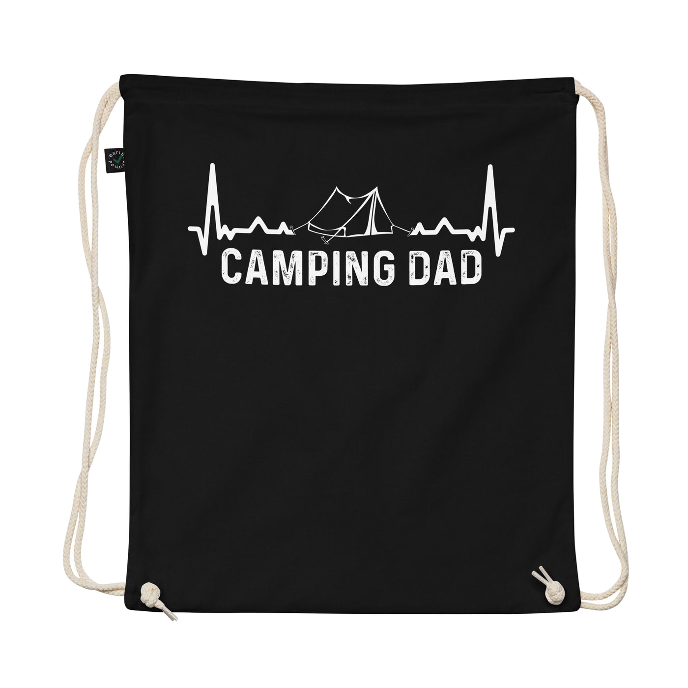 Camping Dad 5 - Organic Turnbeutel camping