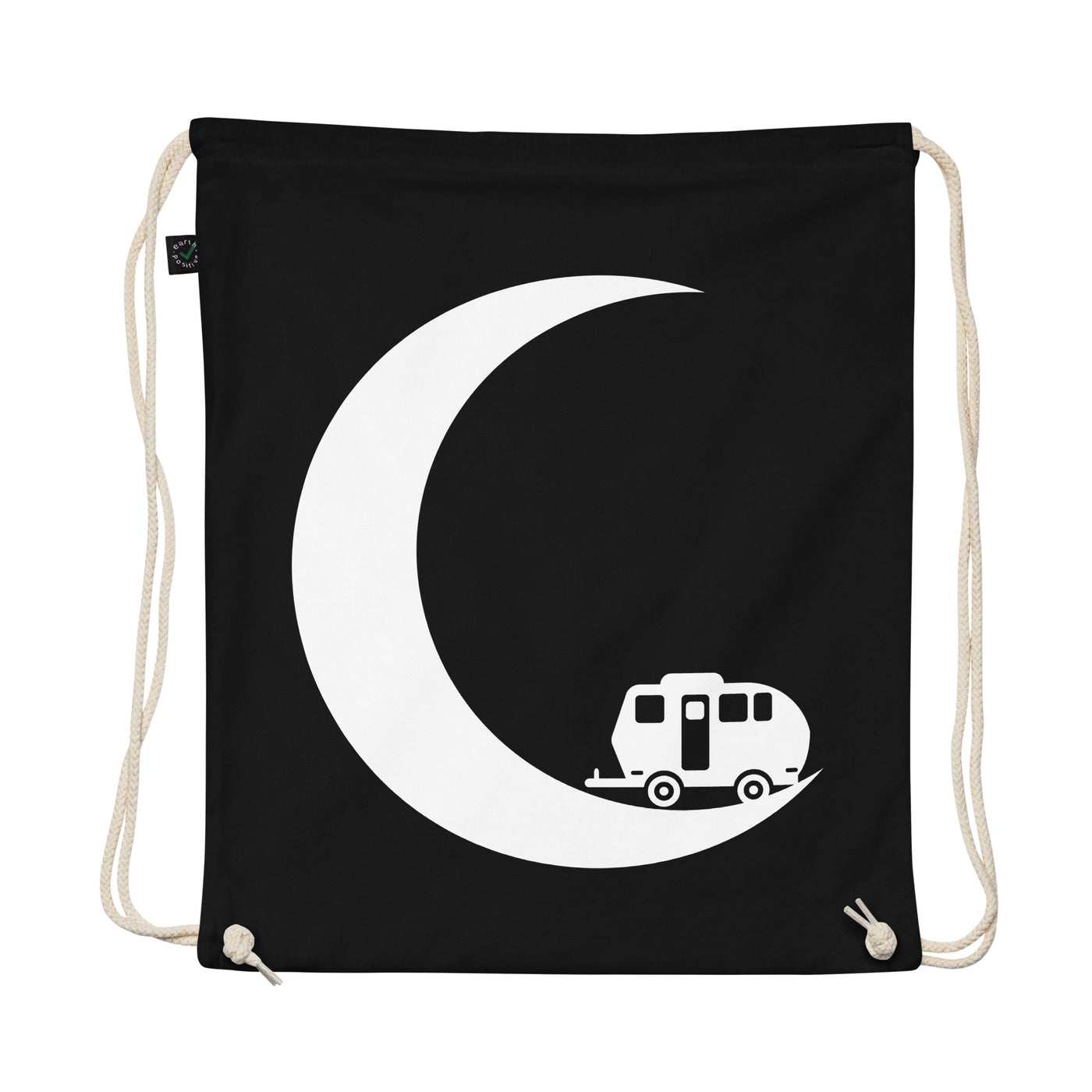 Crescent Moon - Camping Caravan - Organic Turnbeutel camping
