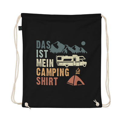 Das Ist Mein Camping Shirt - Organic Turnbeutel camping