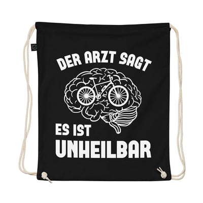 Der Arzt Sagt Es Ist Unheilbar - Organic Turnbeutel e-bike Schwarz
