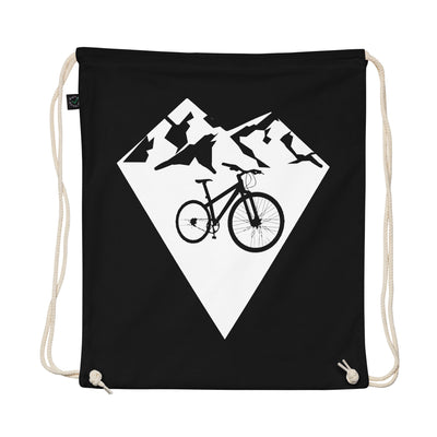 Diamond Shape - Mountain - Cycling - Organic Turnbeutel fahrrad