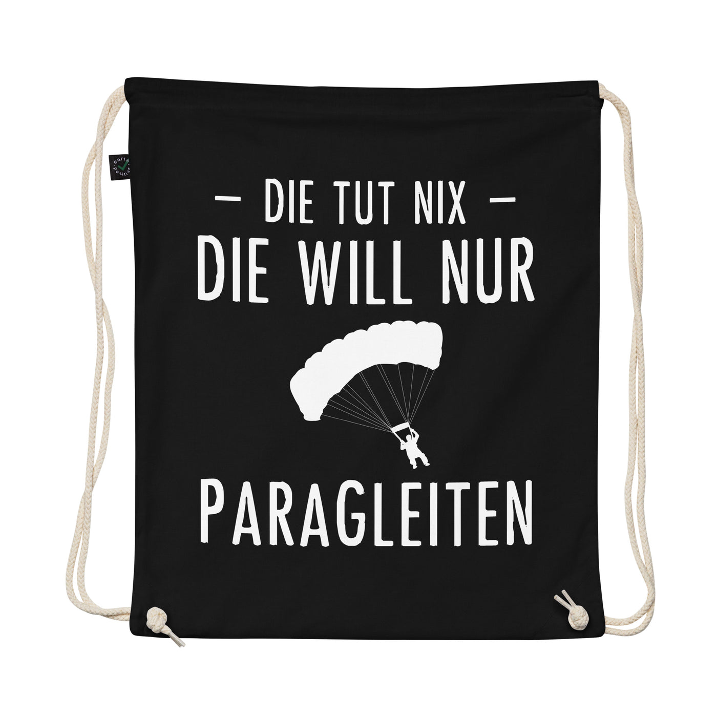 Die Tut Nix Die Will Nur Paragleiten - Organic Turnbeutel berge